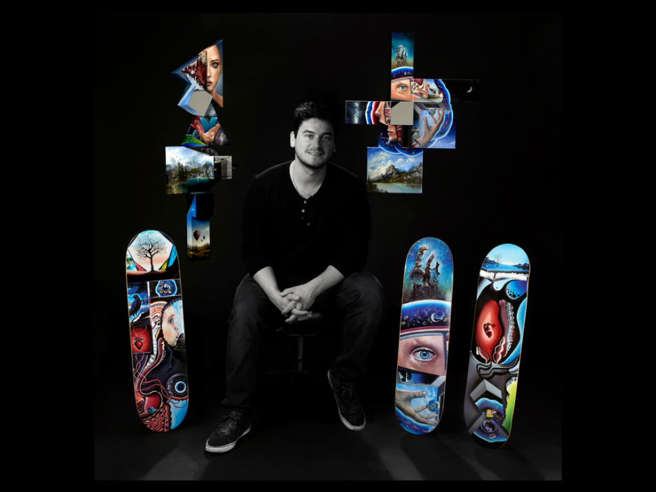 Virtuality: Steve Sangapore’s Skateboard Art