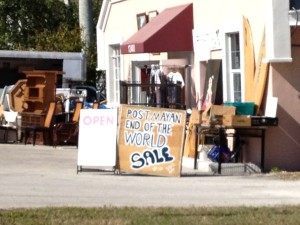 “A bizarre junk shop full of moldy old records and furniture unfit for use in Cortez, Florida, an equally bizarre little fishing community south of Tampa.”